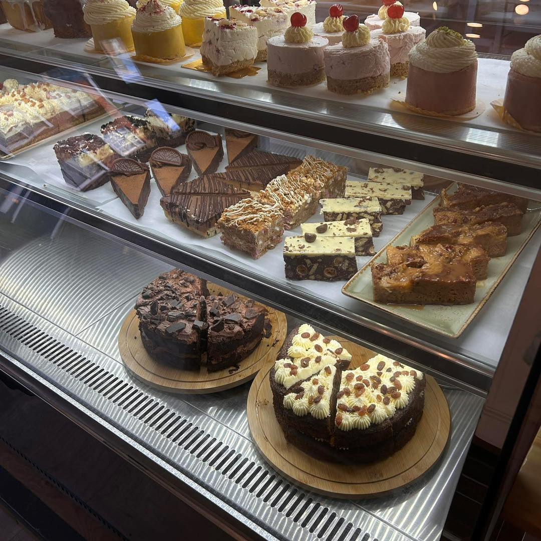 Fresh pastries at Puff & Crème Bakery